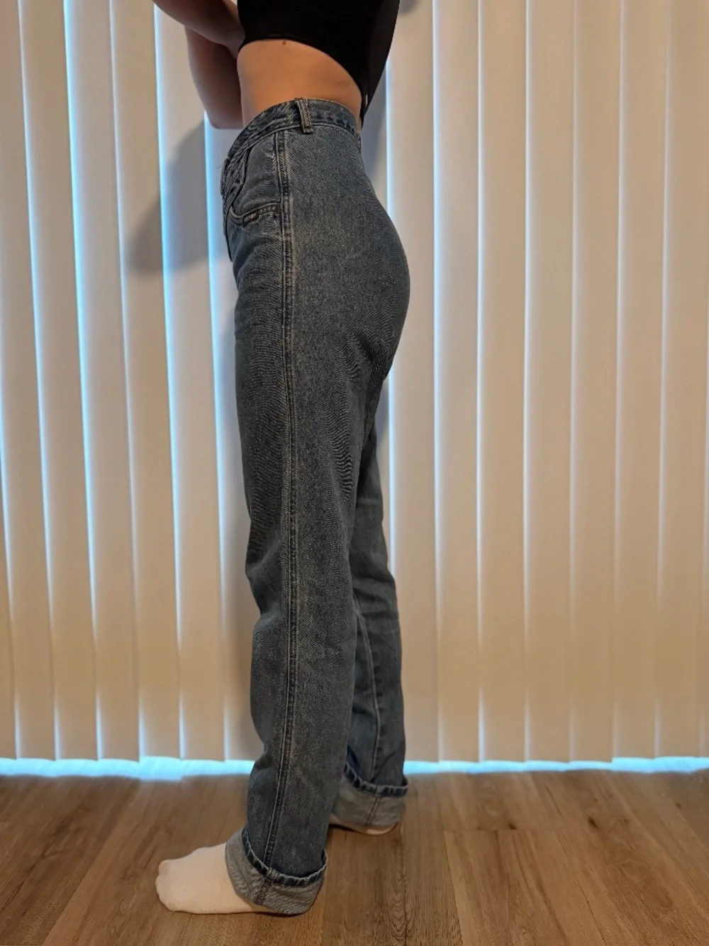 Vintage 80s Rocky Mountain High Waisted Jeans 100% cotton (Rockies) - Picture 7 of 11